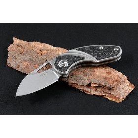 S35Vn Blade HA025 Folding Knife Pocket Knife with Titanium Handle UD405440